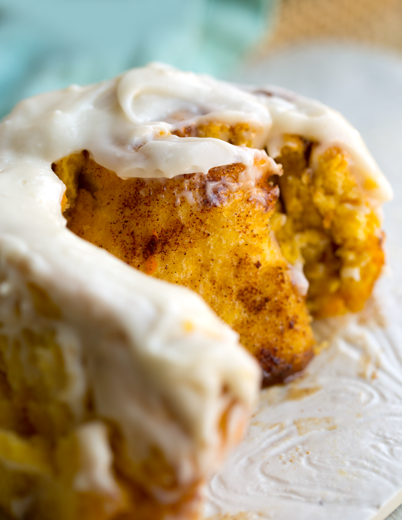 pumpkin cinnamon rolls