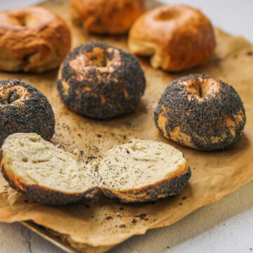 homemade bagels