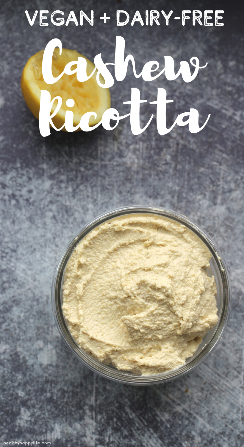 vitamix cashew ricotta