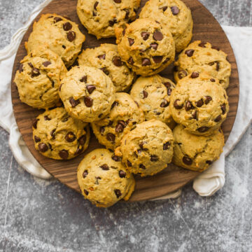 vegan chocolate chip cookies maple-sweetened