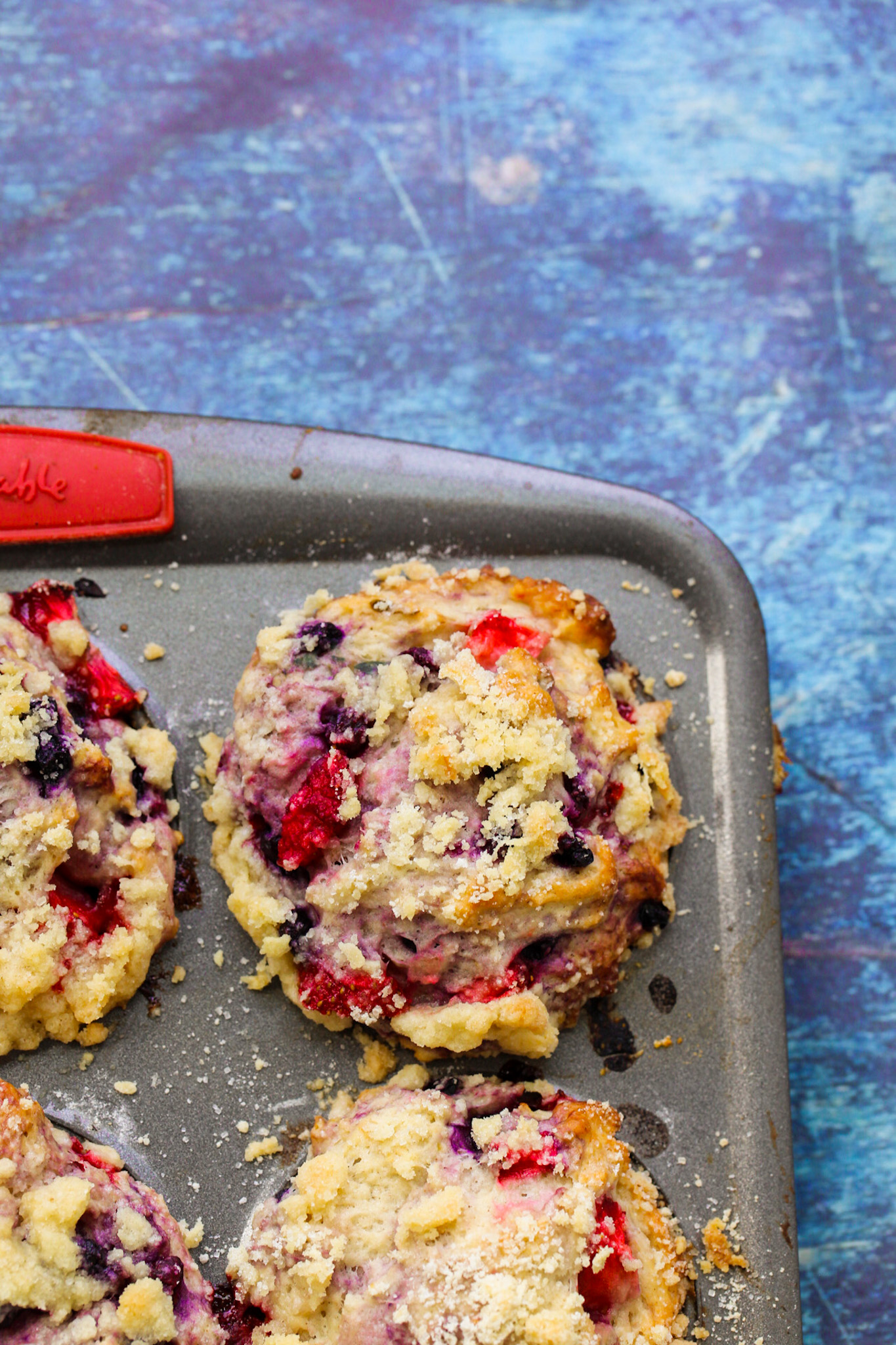 Berry Muffin up close