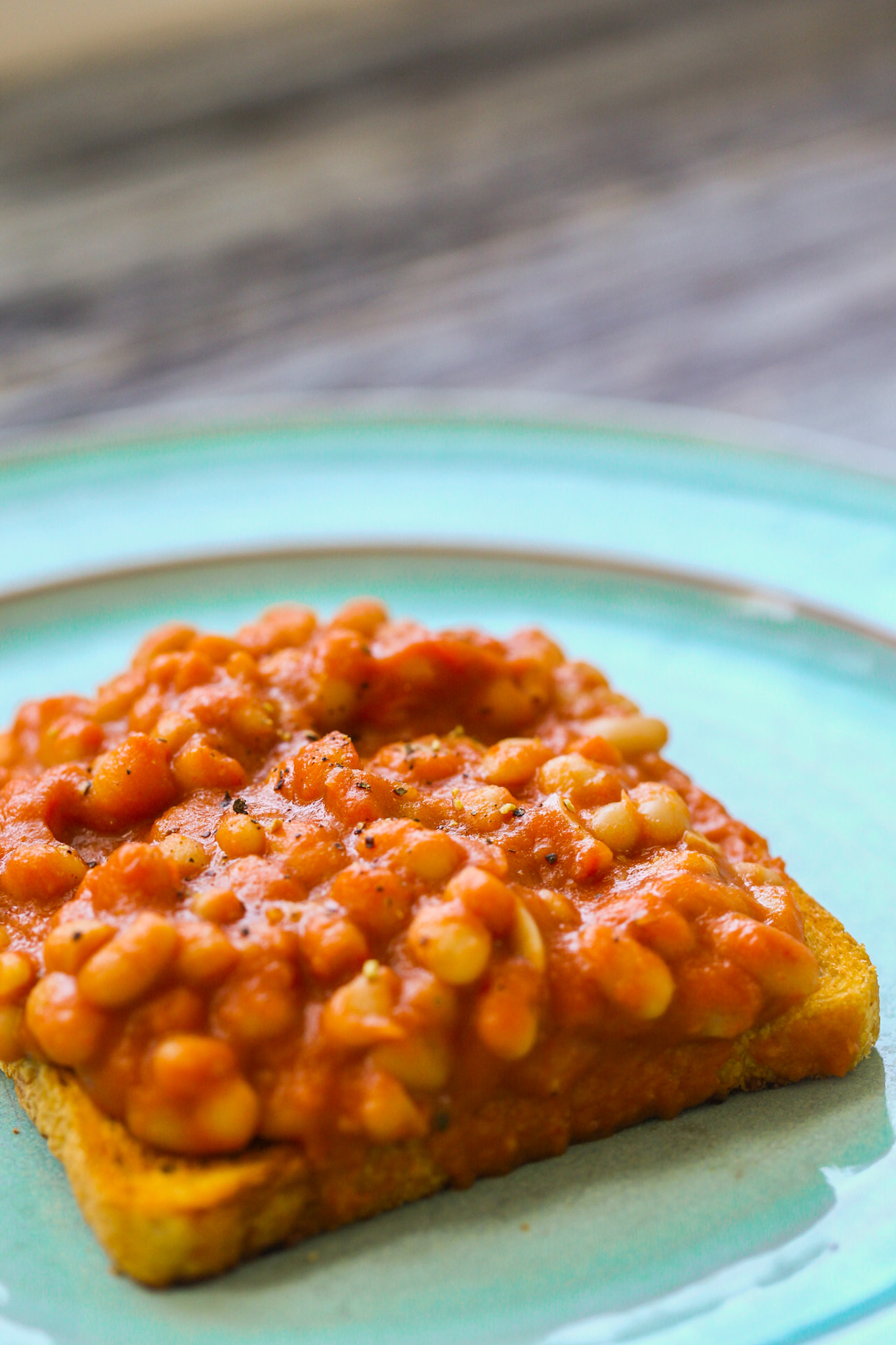 baked beans on toast