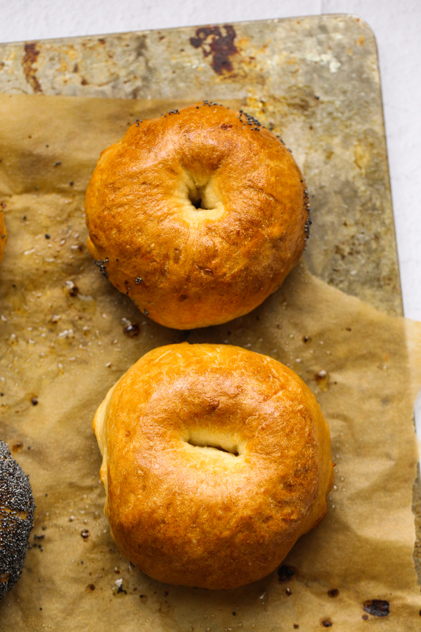 plain bagels homemade