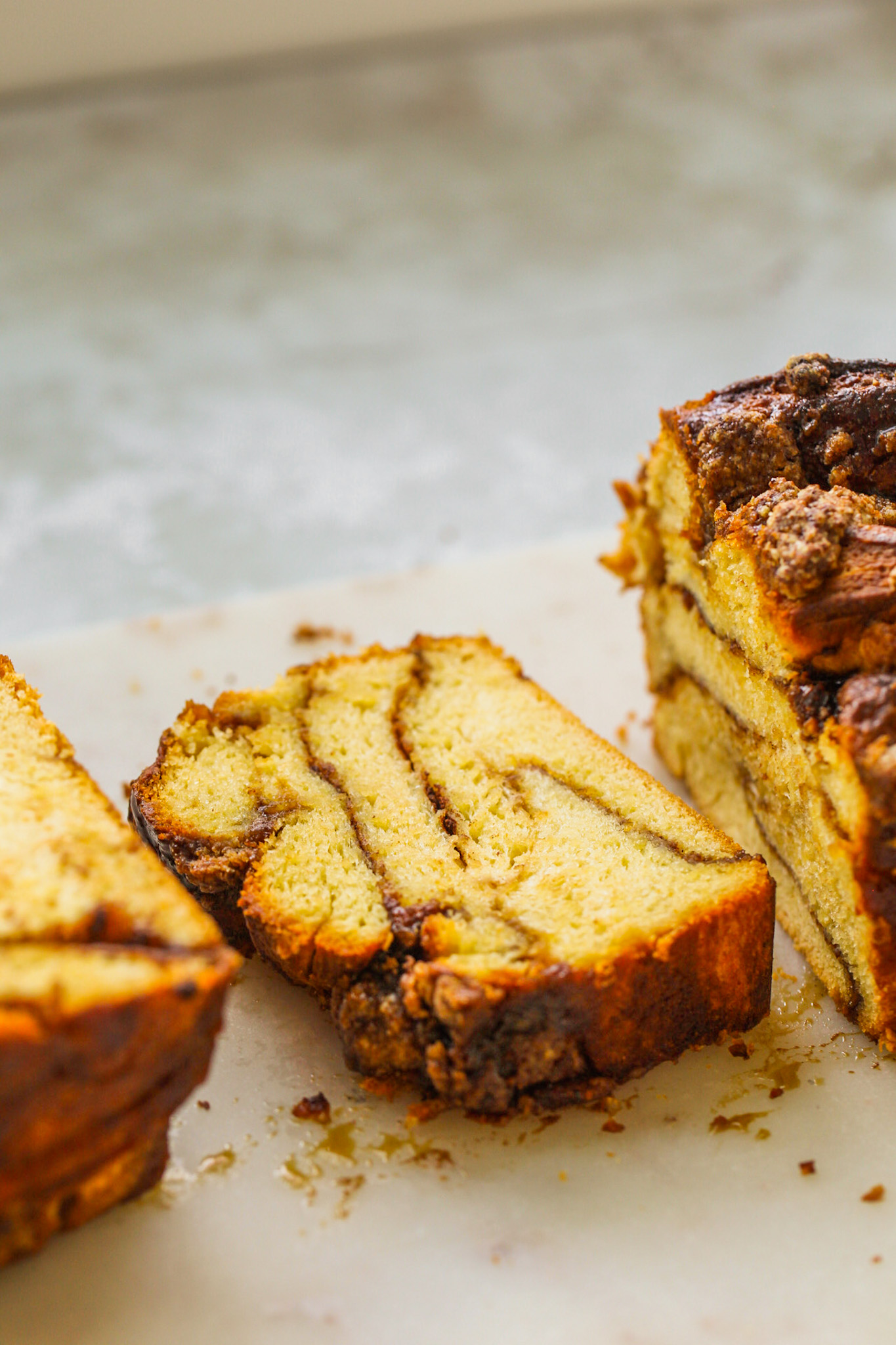 cinnamon swirled babka