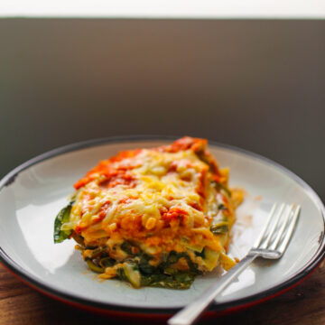 mushroom spinach lasagna