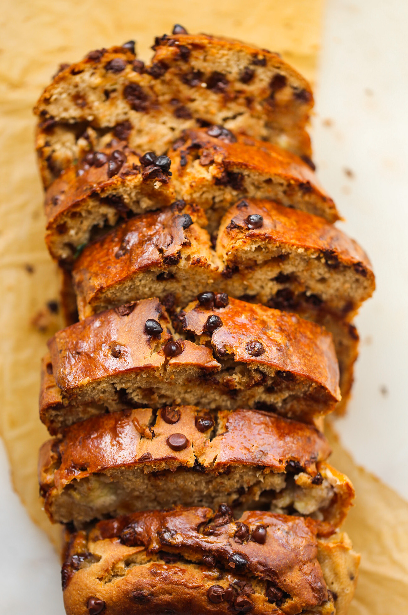 Chickpea Banana Bread Slices