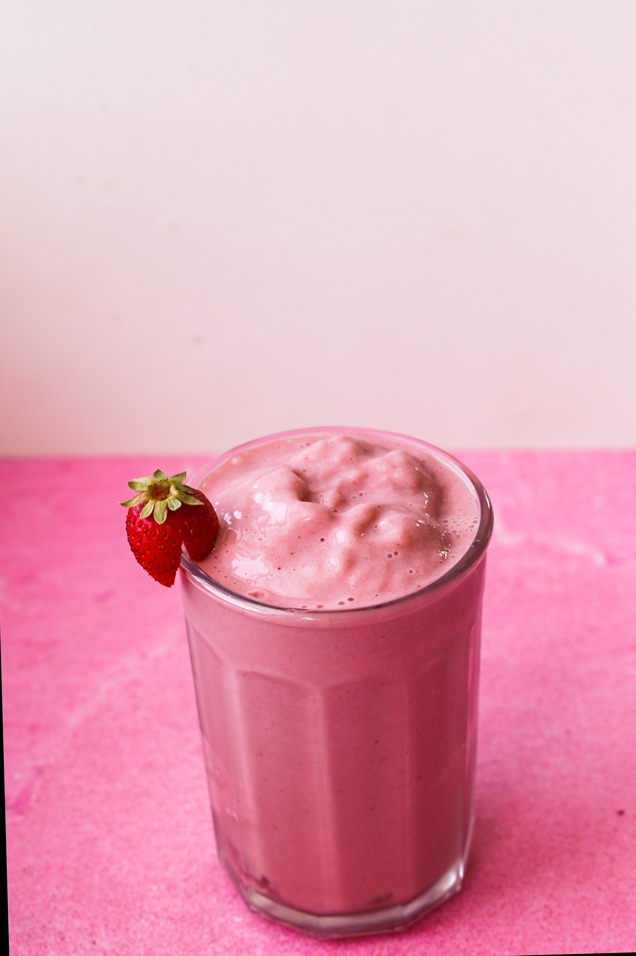 pink smoothie