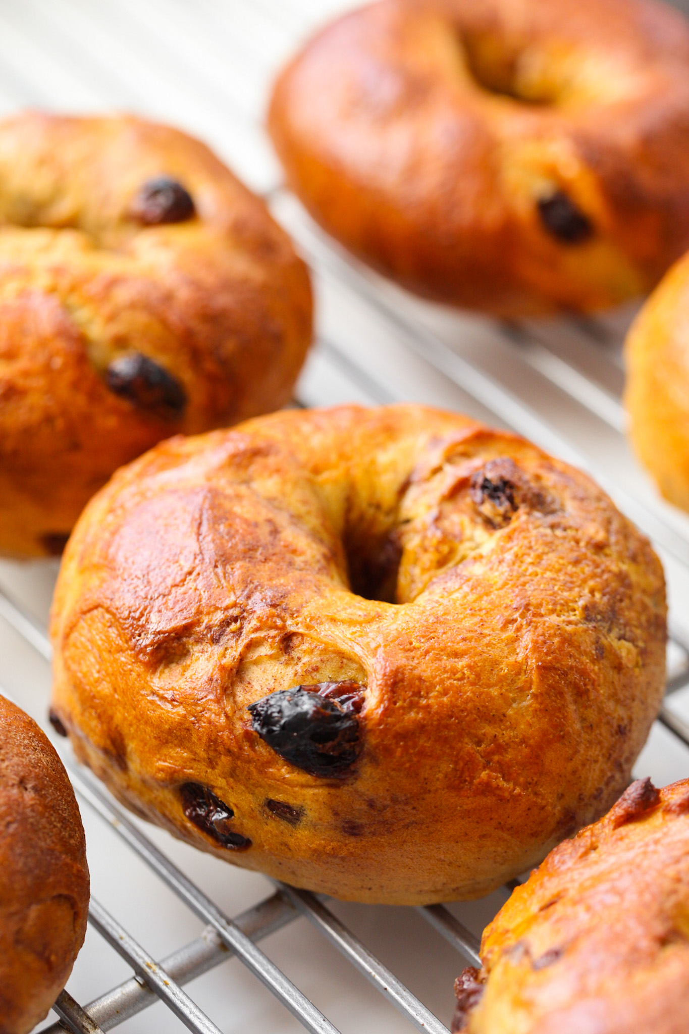 Fluffy bagels