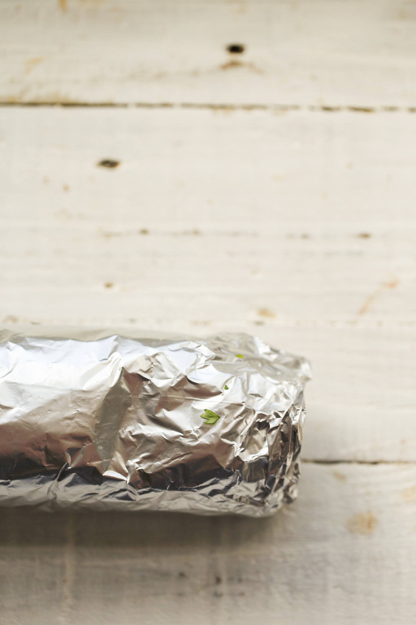 foil wrapped burrito