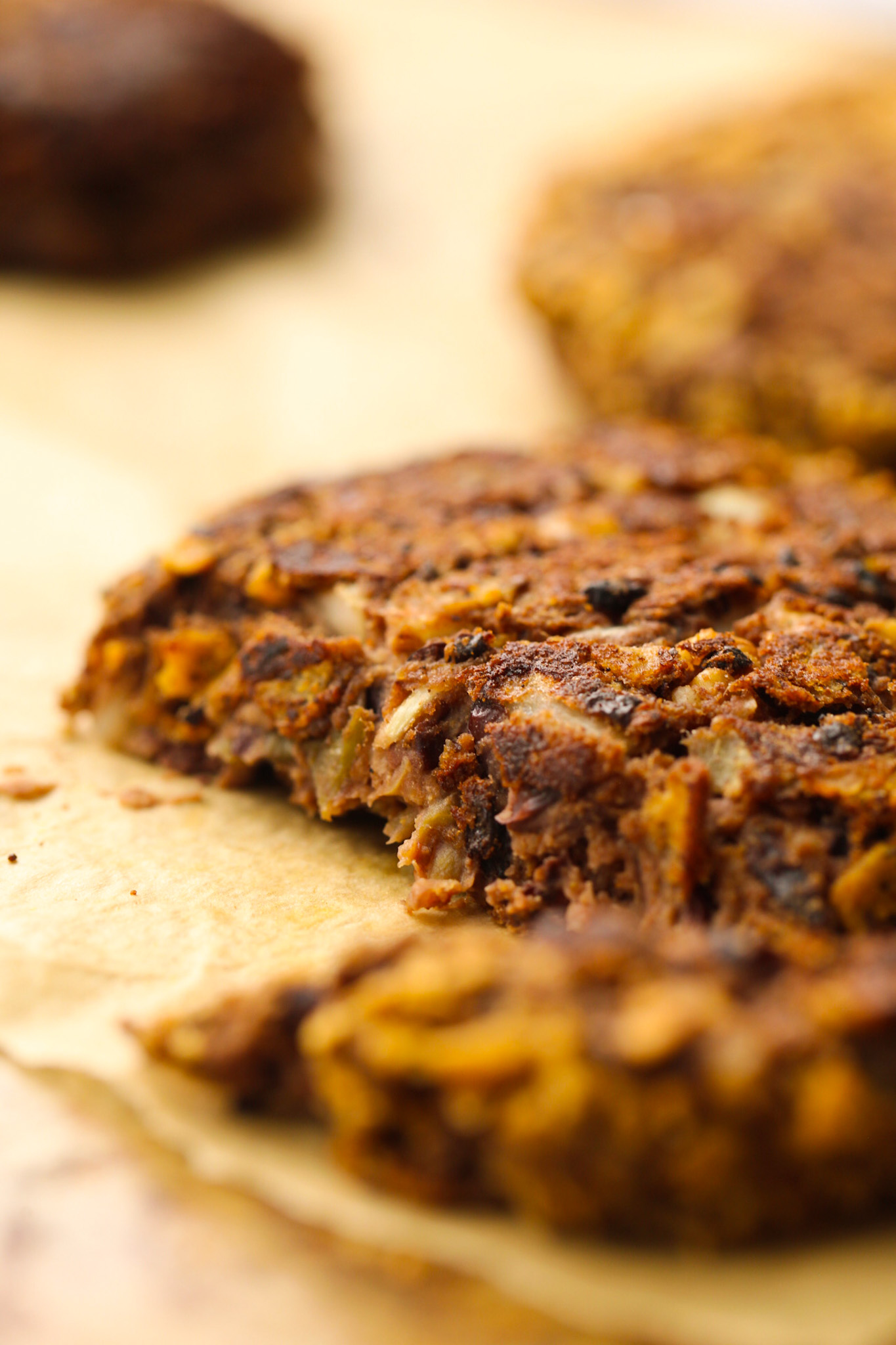 vegan black bean burger patties