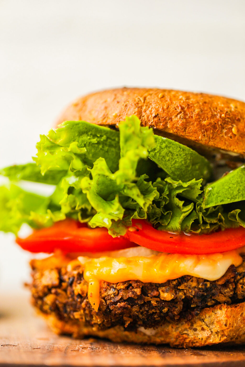 Easy Sweet Potato Veggie Burgers With Avocado 