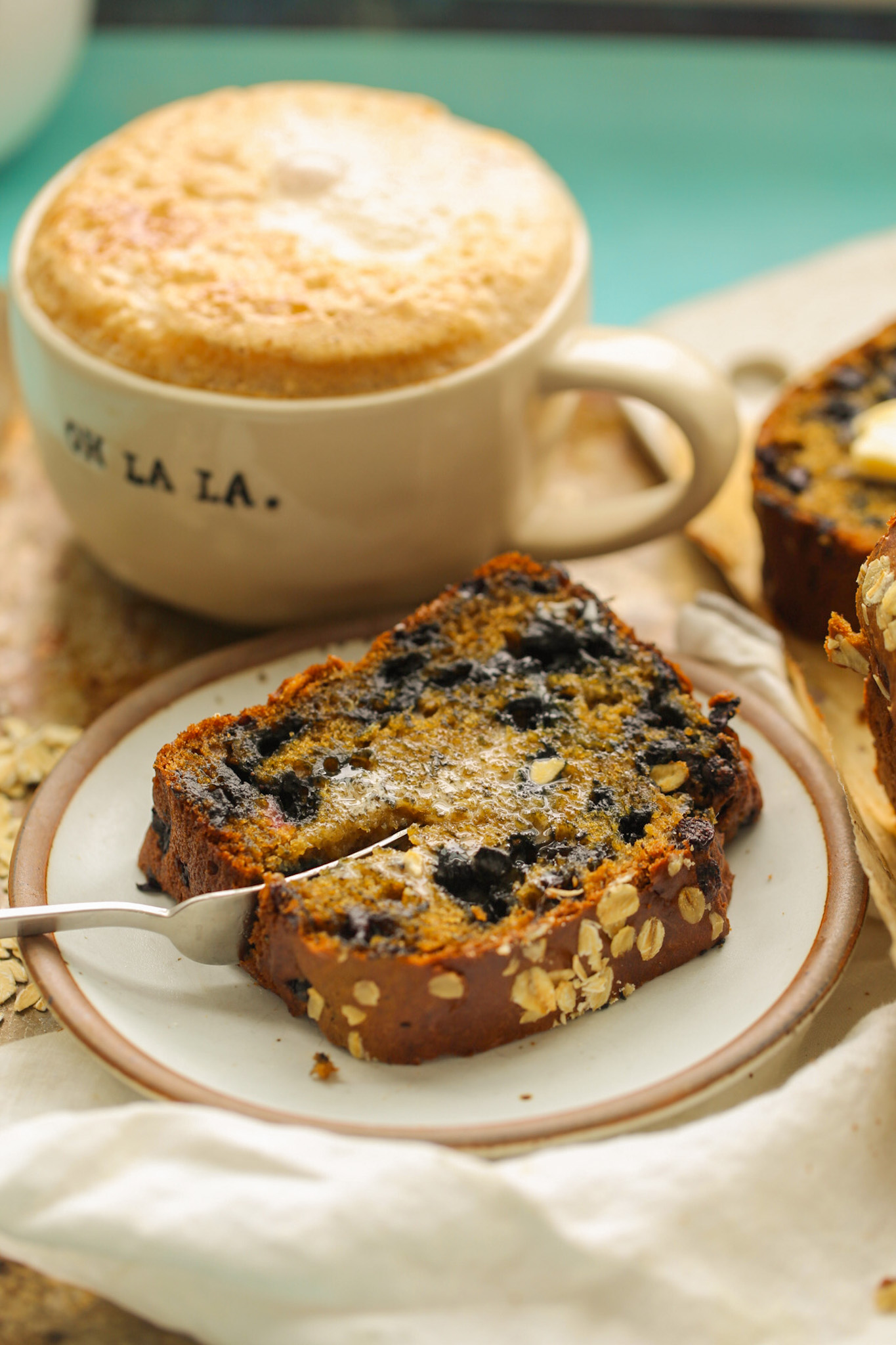 Blueberry Loaf breakfast