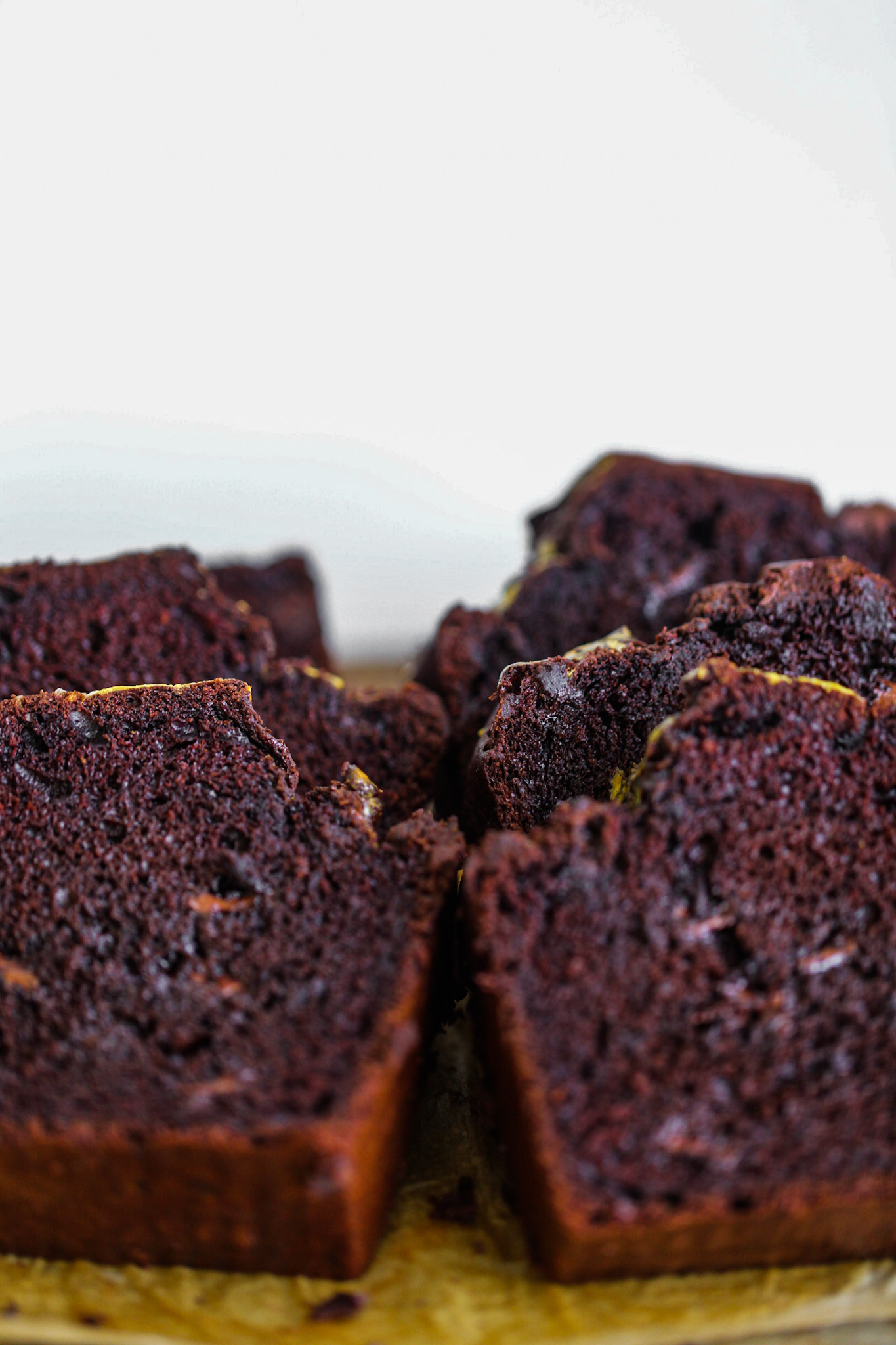 thick slices of chocolate loaf