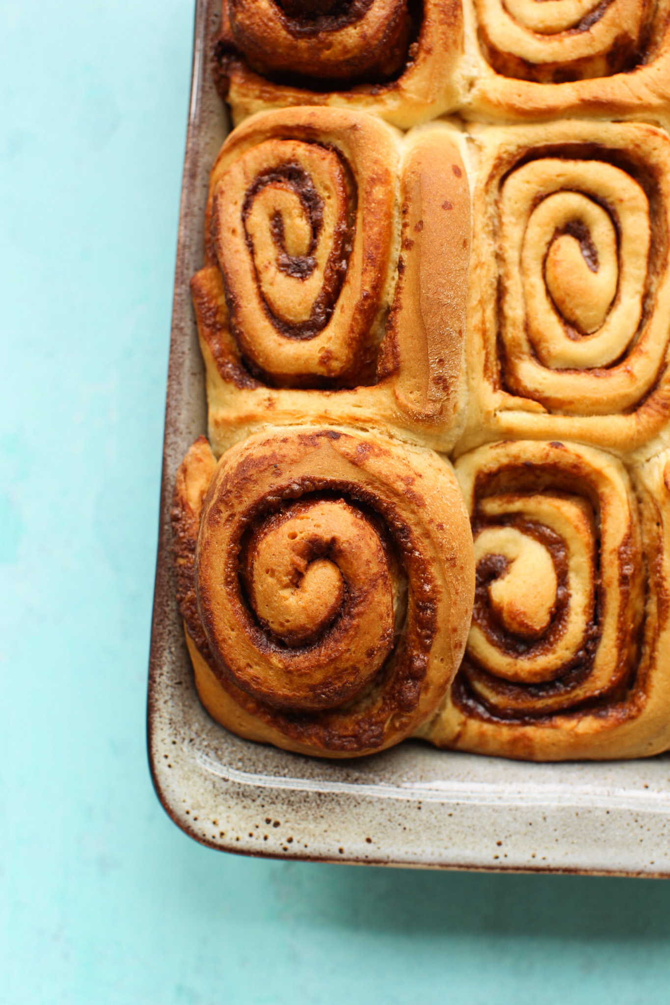 baked cinnamon rolls unfrosted