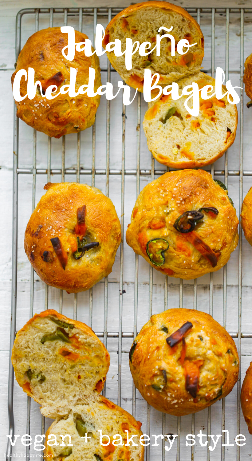 Jalapeño Cheddar Bagels pin