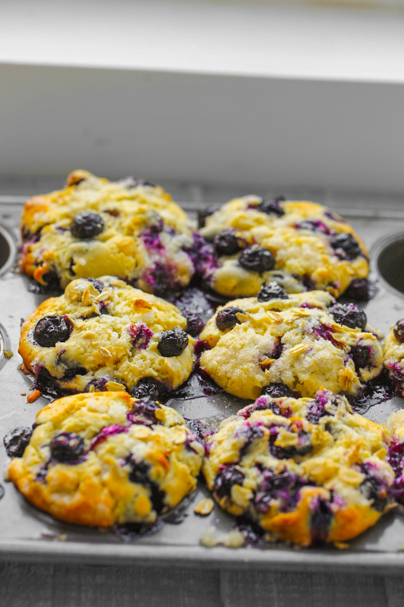 vegan blueberry muffins