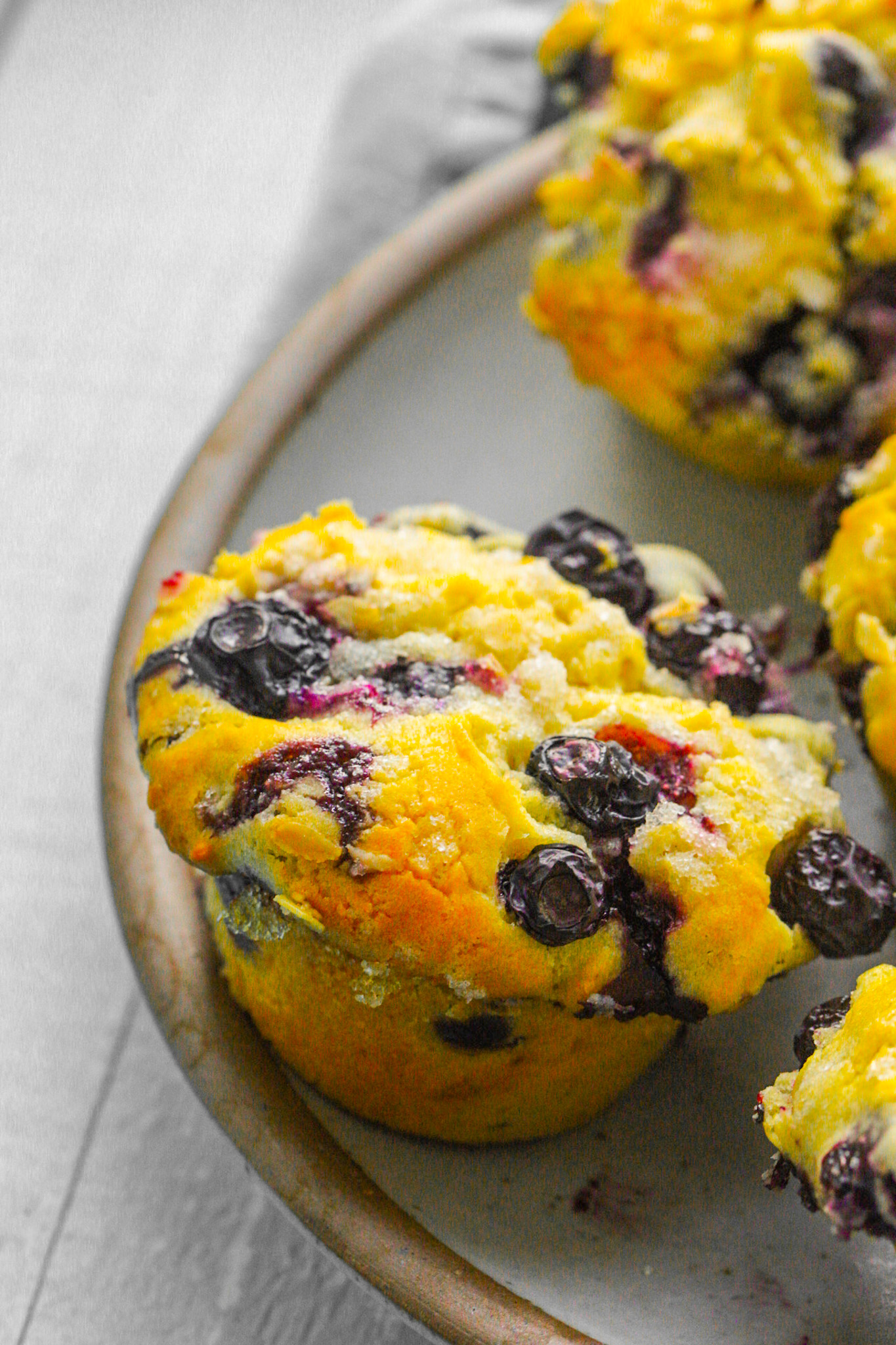 Famous Fresh Blueberry Muffins
