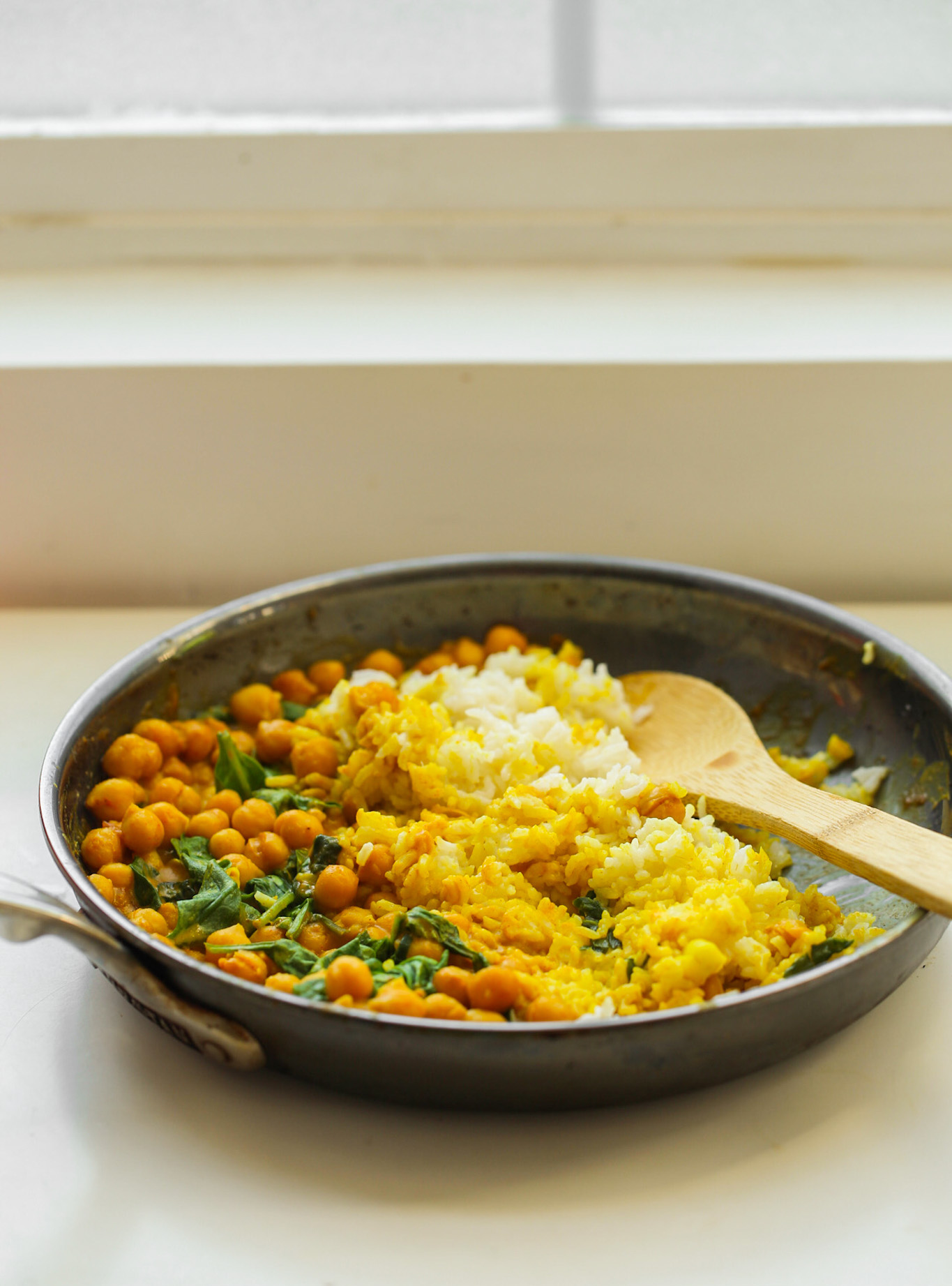 Veggie Rice Bowls skillet