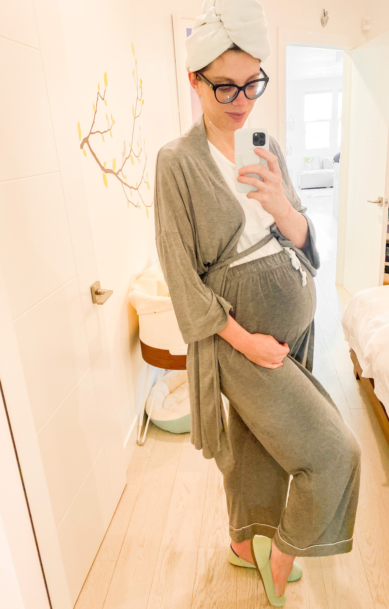 38 weeks pregnant pjs