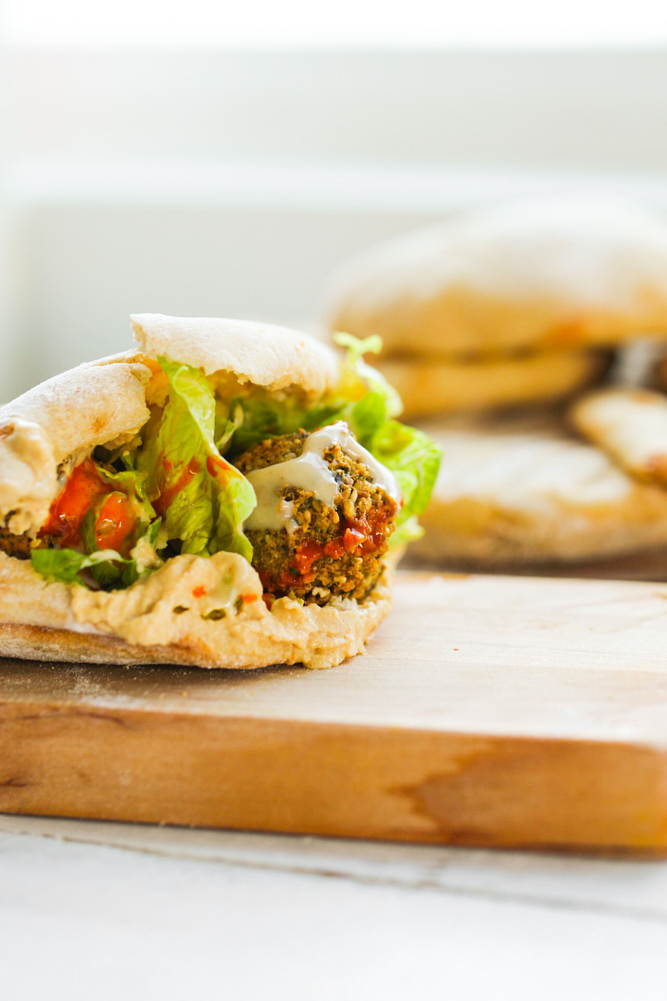 Falafel Gyros - The All Natural Vegan