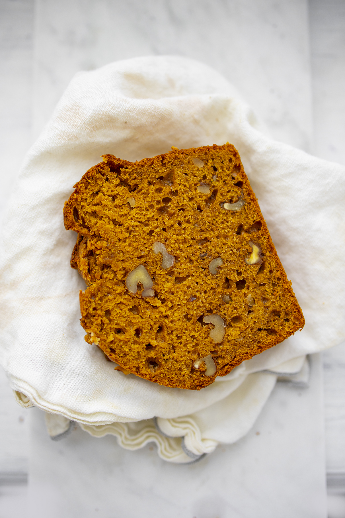 sliced Pumpkin Loaf 