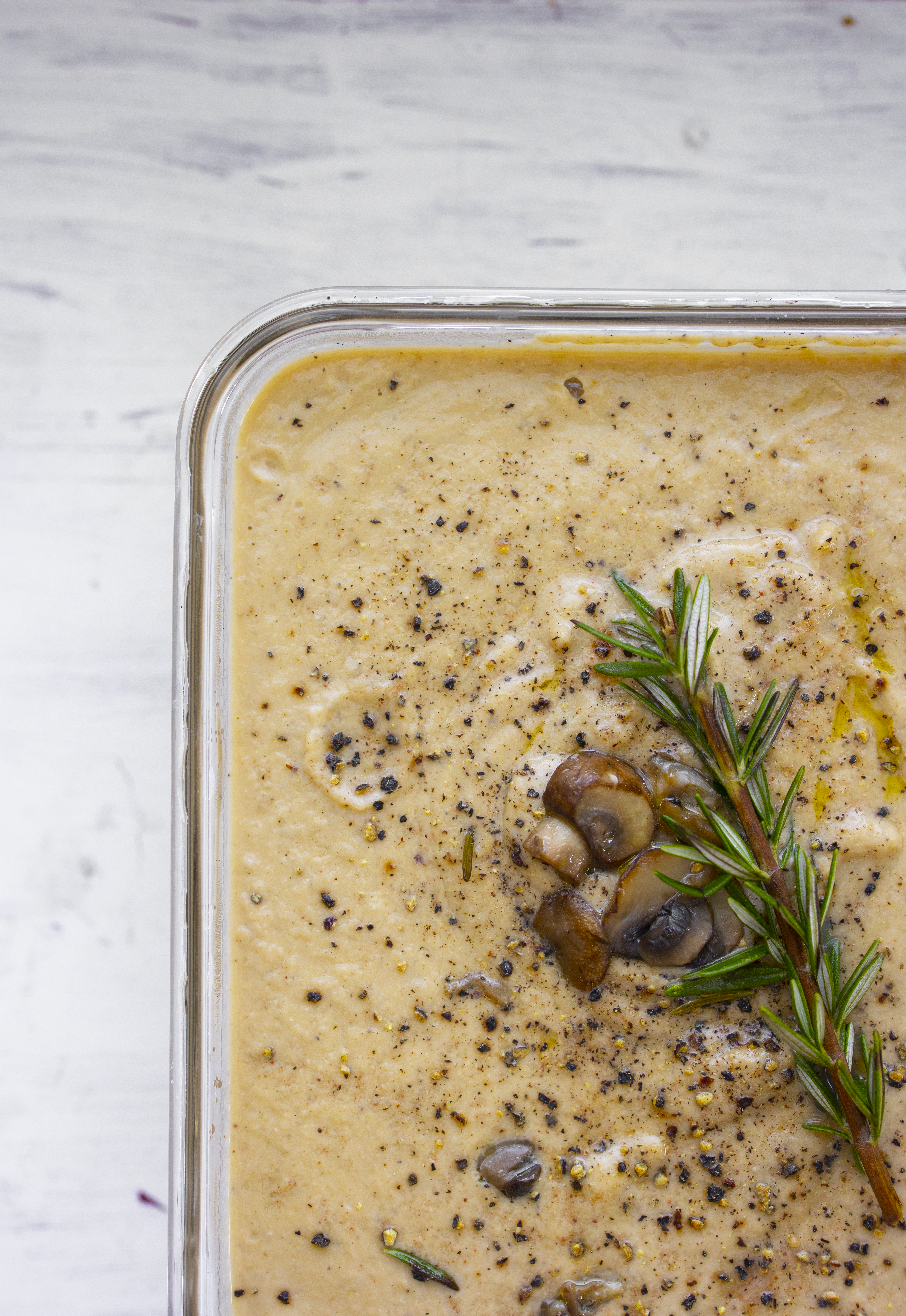 vegan mushroom soup