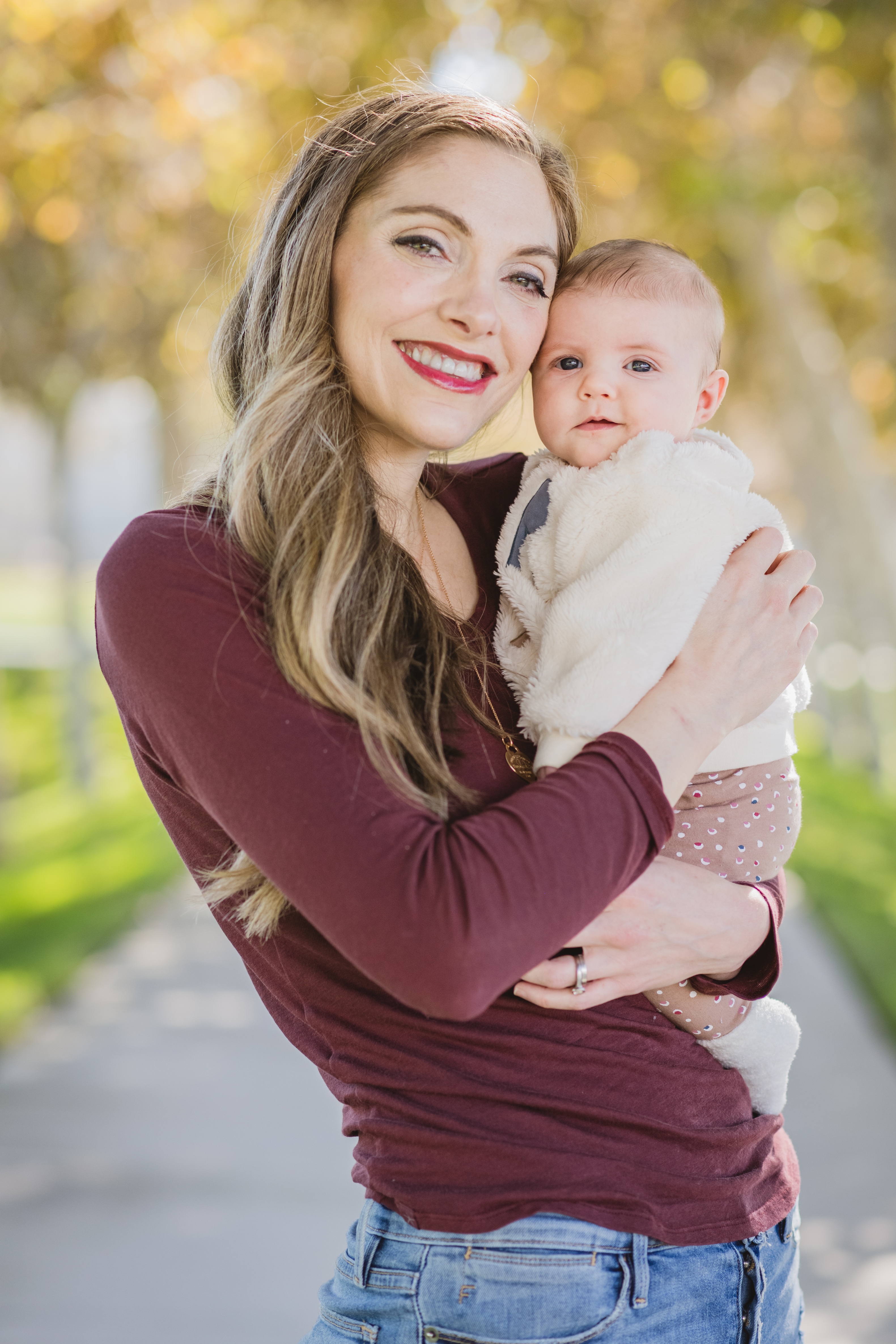 happy rosalie fall photoshoot