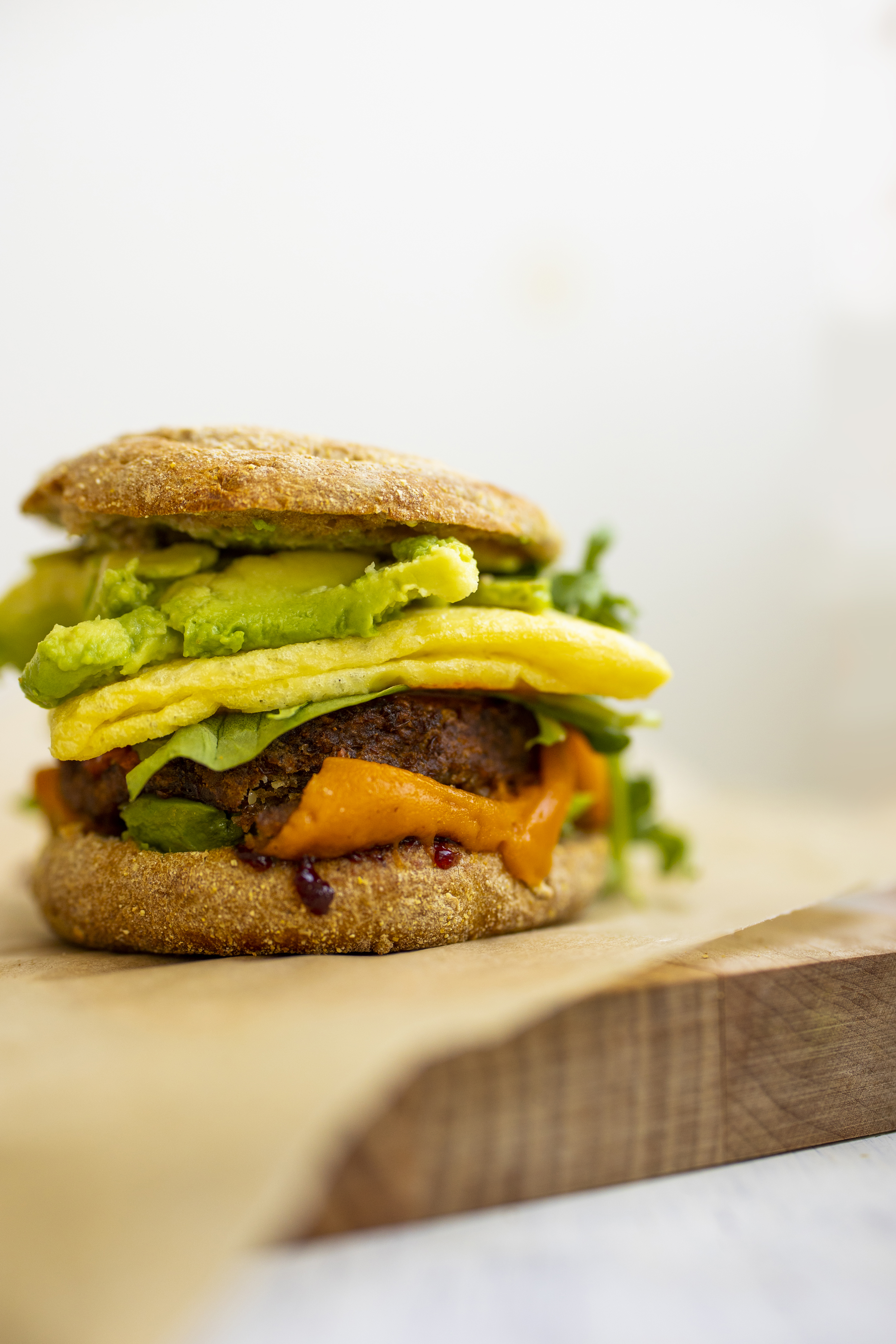 Kathy's Vegan Breakfast Sandwich