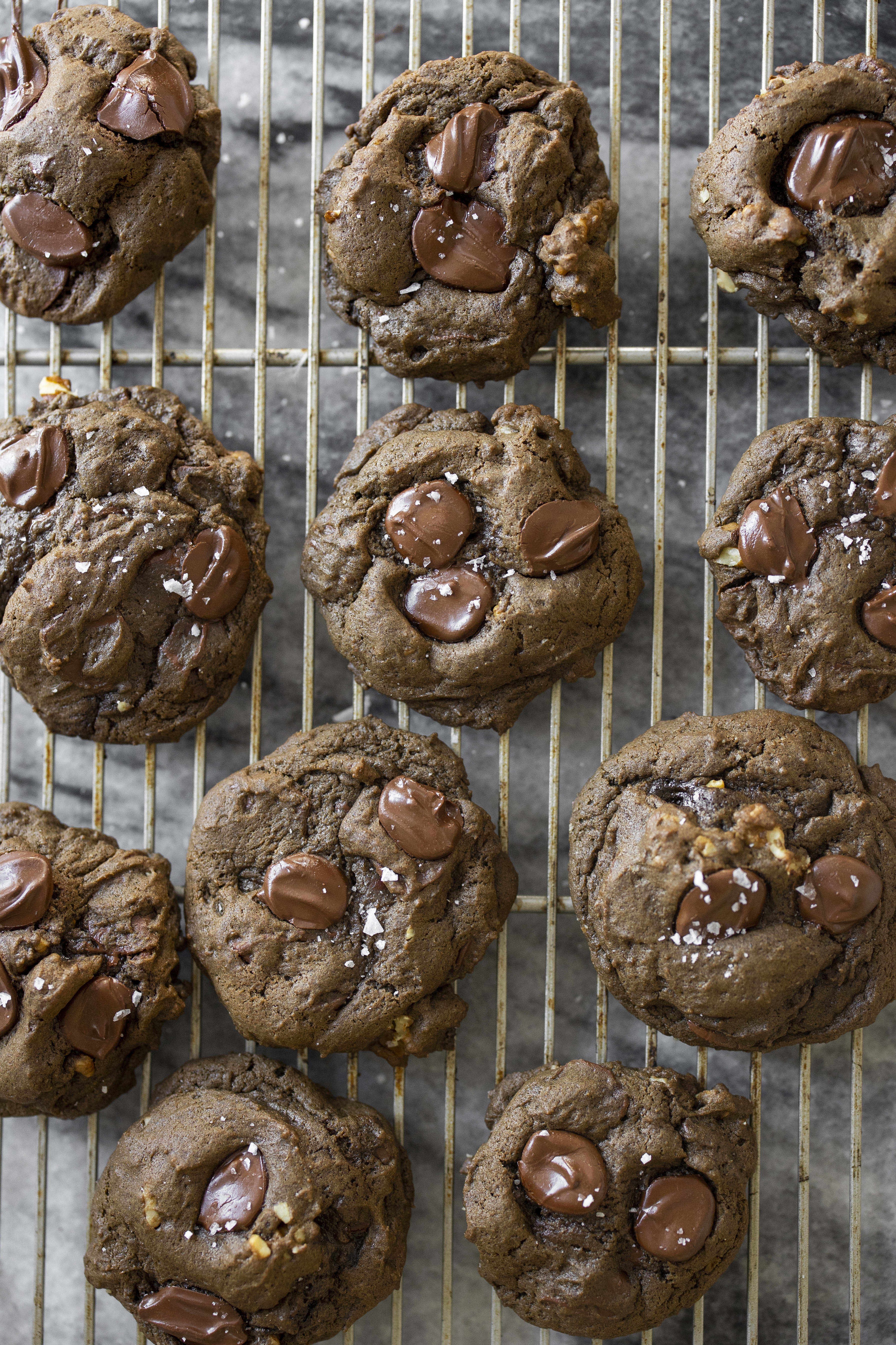 double chocolate chip cookies