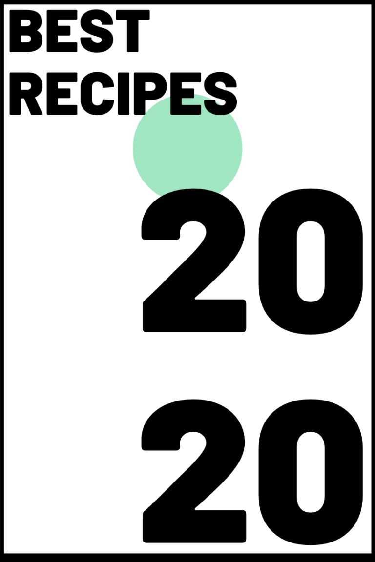 Year in Review - Best Recipes 2020 - HealthyHappyLife.com