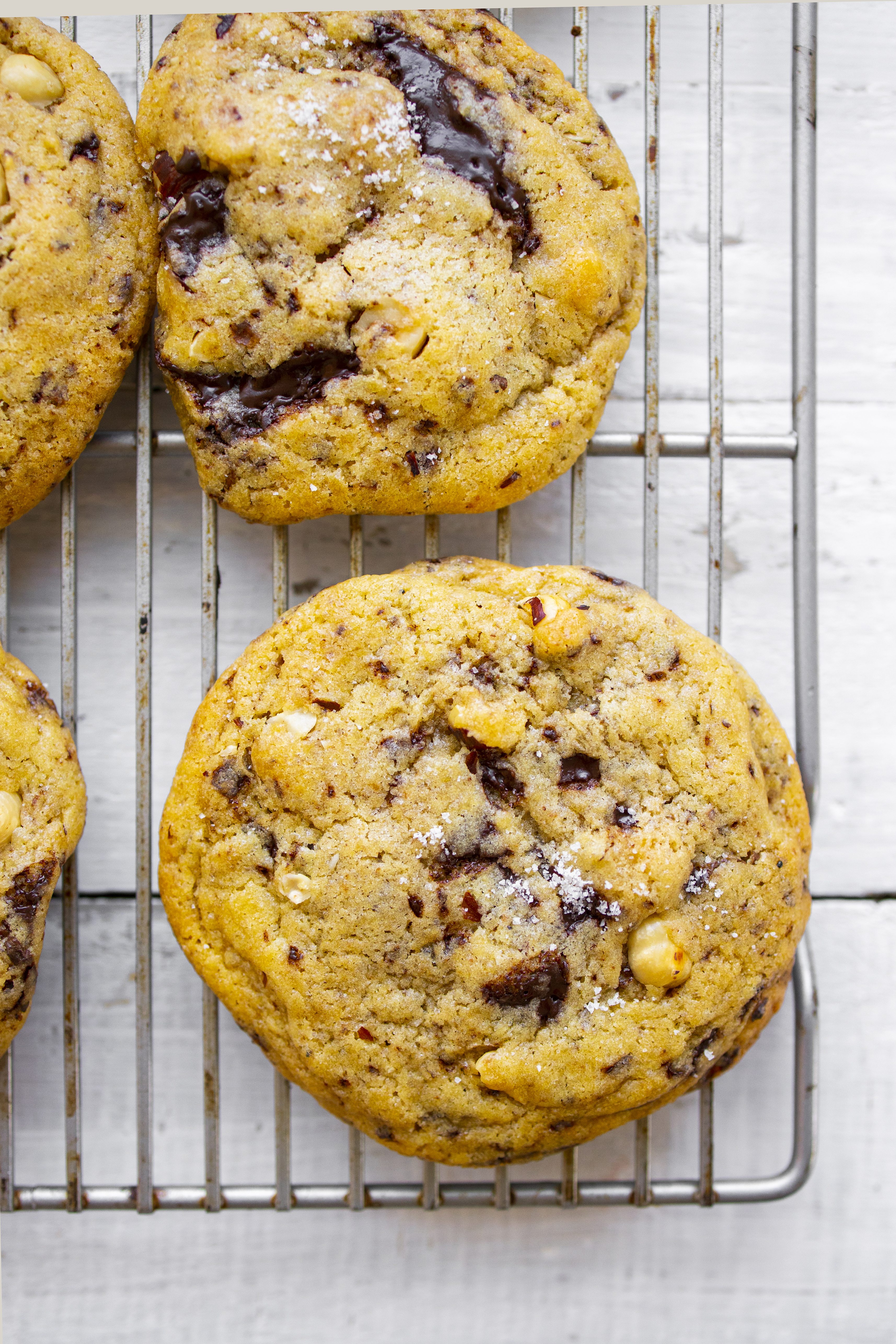 Chocolate Chip Hazelnut Cookies