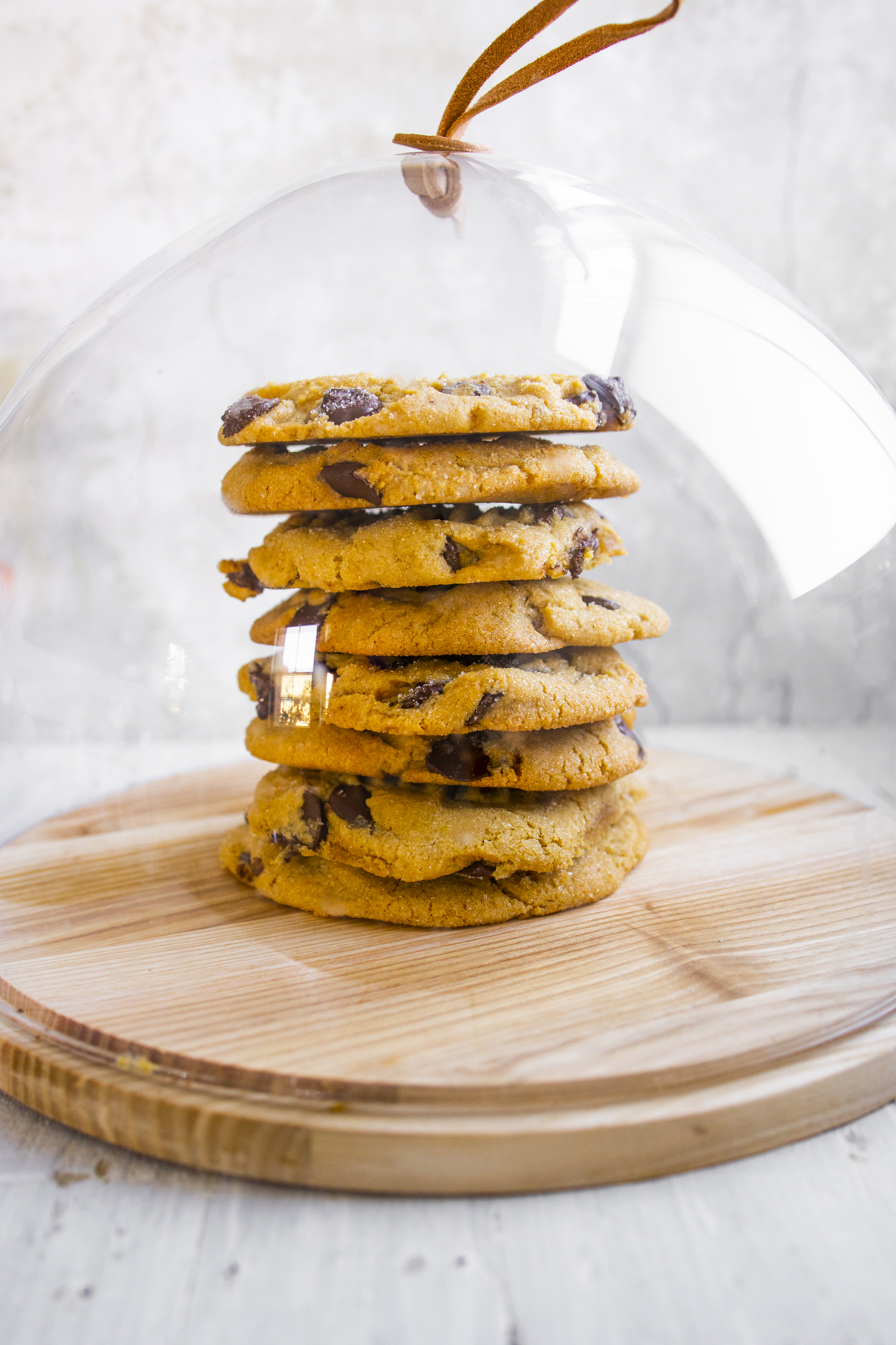 jumbo peanut butter cookies display