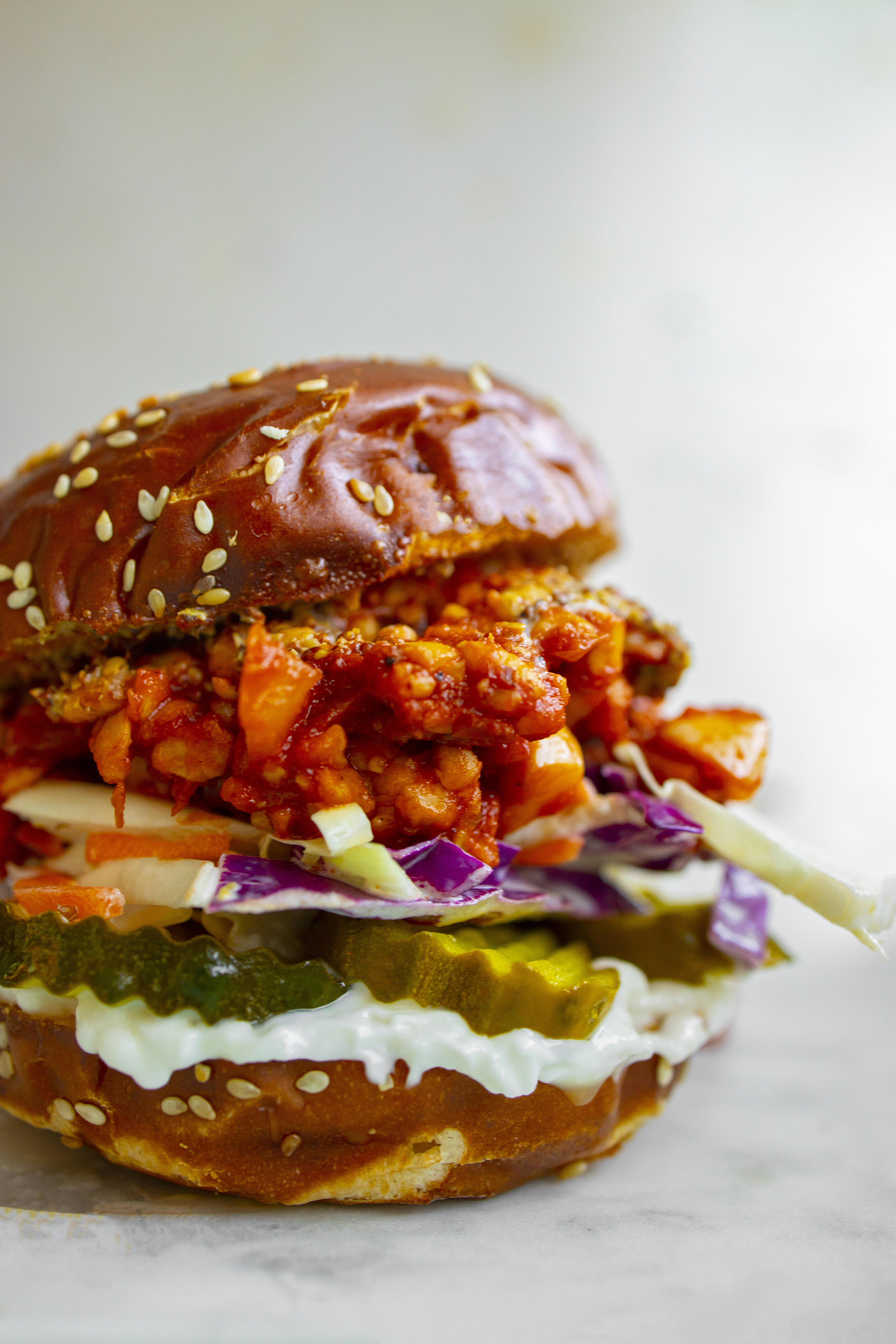 Tempeh Sloppy Joes