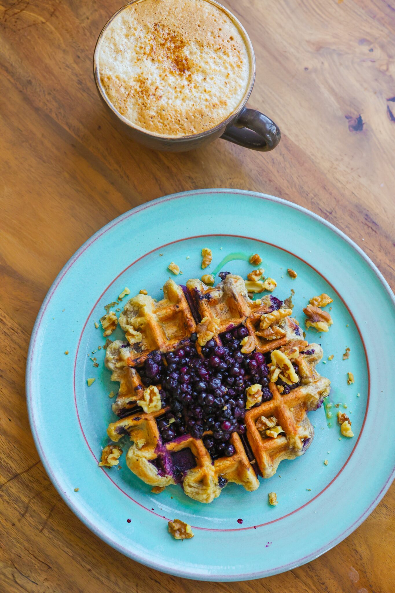 Simple Vegan Buttermilk Waffles