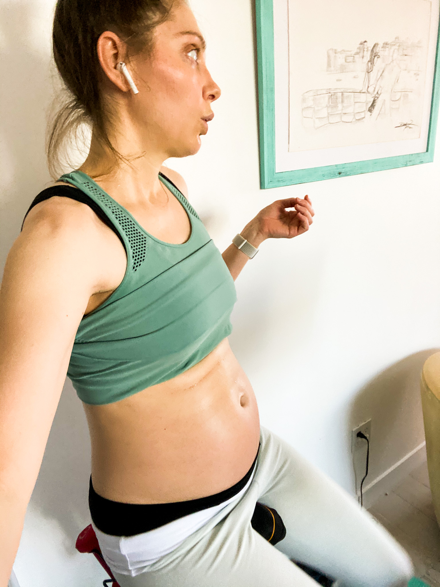 peloton while pregnant