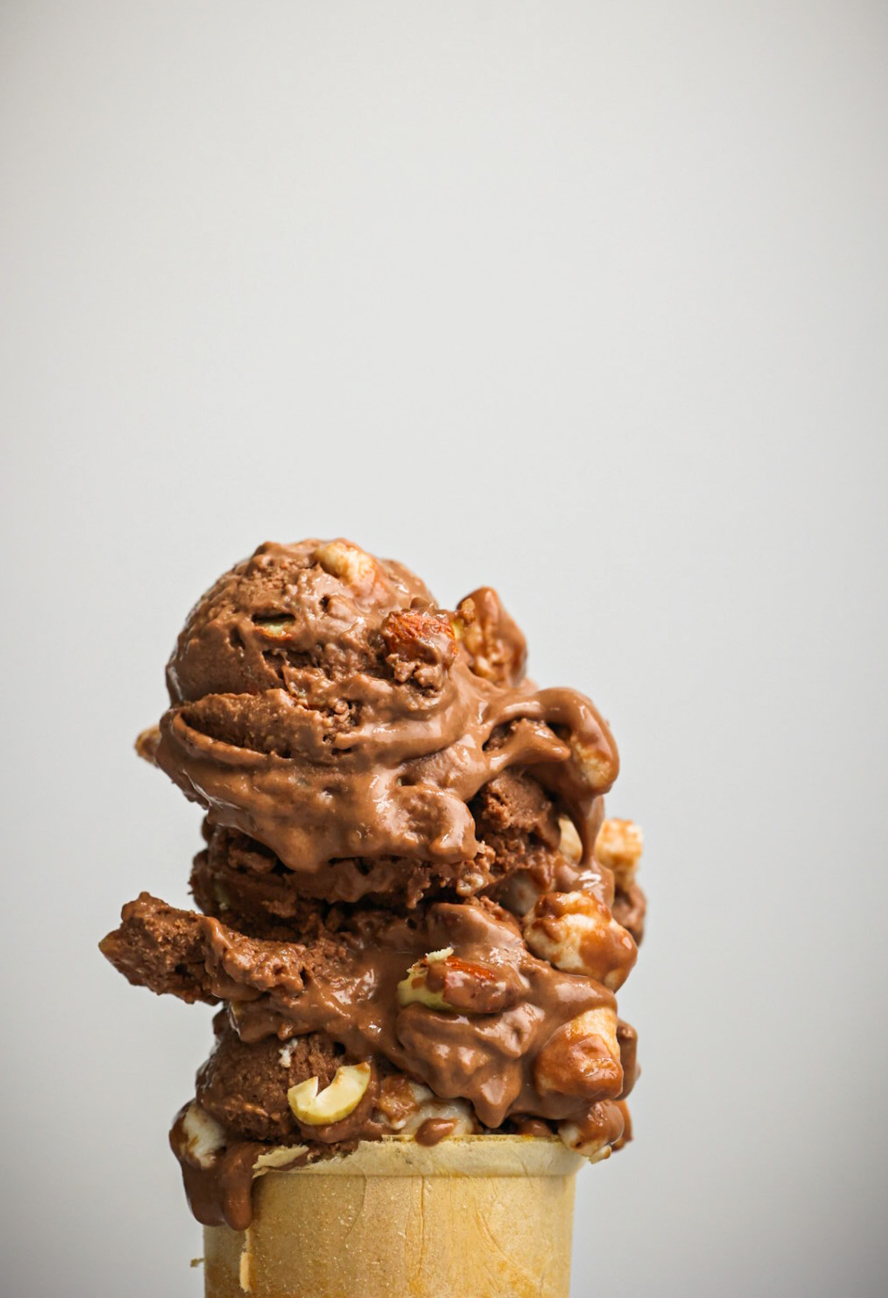 rocky road ice cream 