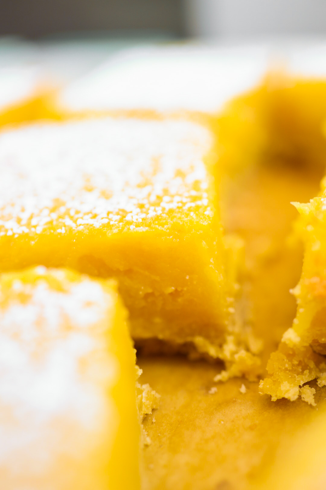 Vegan Lemon Bar yellow