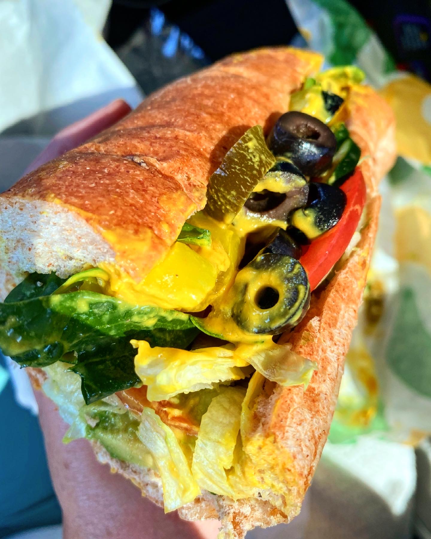 subway veggie delight