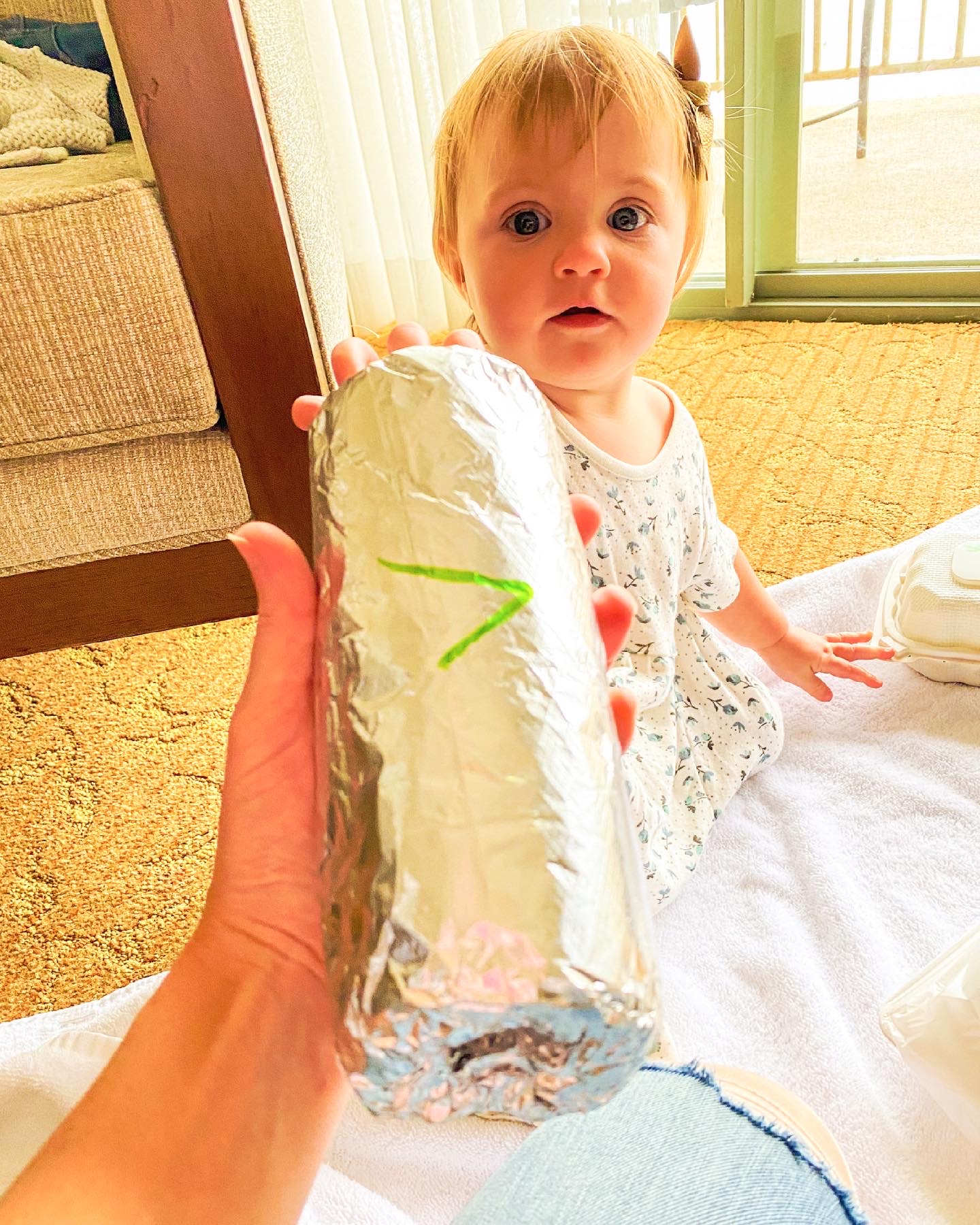 burrito hotel picnic with baby 