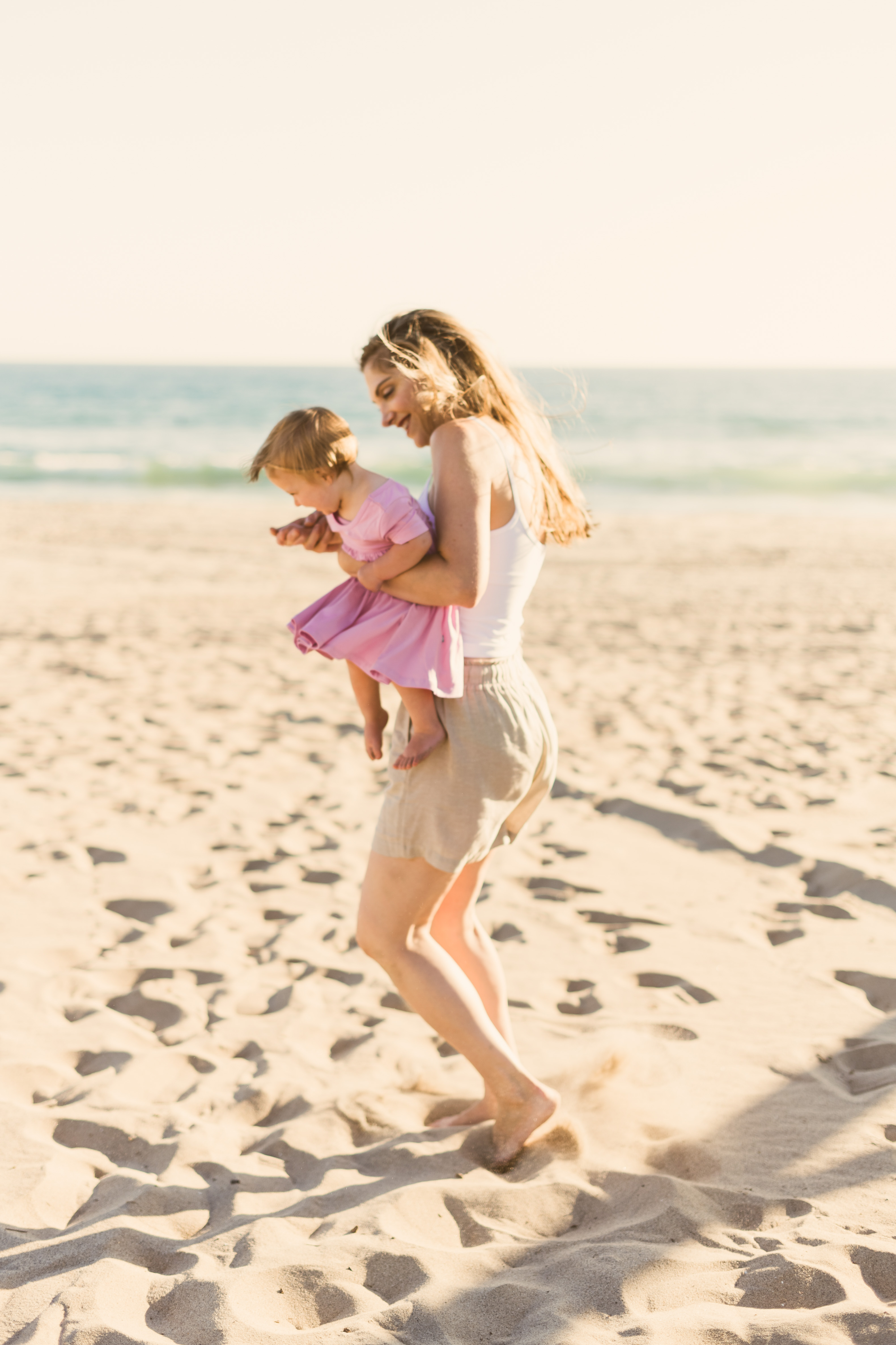 Manhattan beach photoshoot, dancing