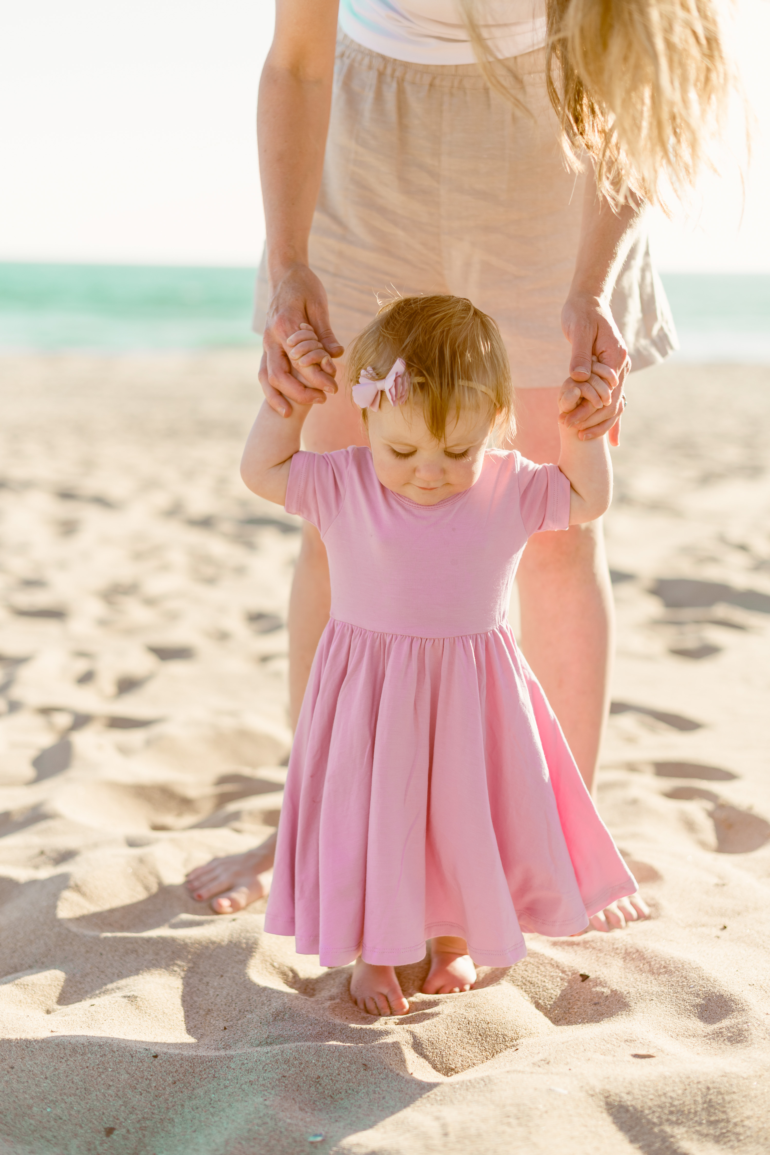 baby pink dress