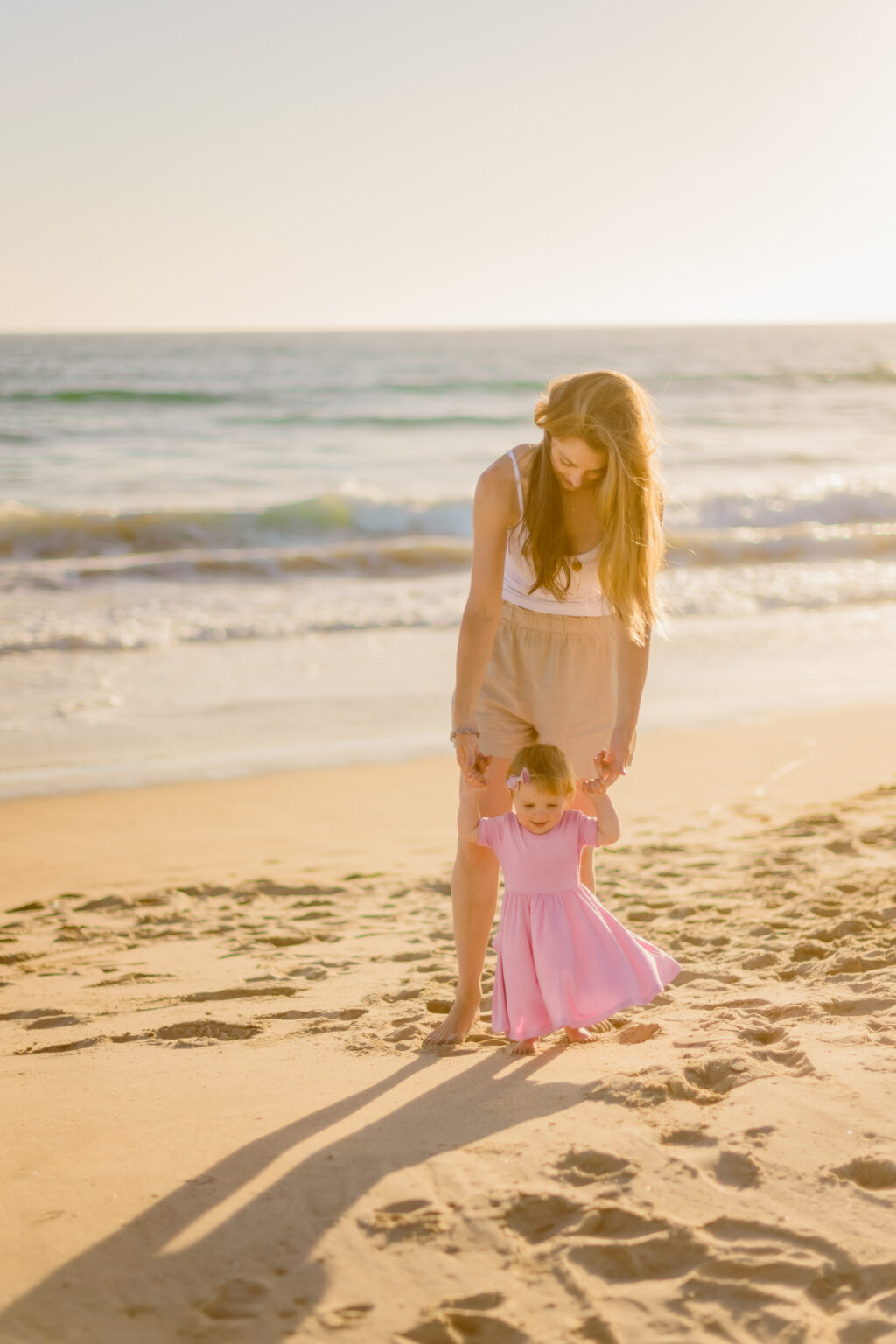 Beach Baby Photoshoot Mommy and Me