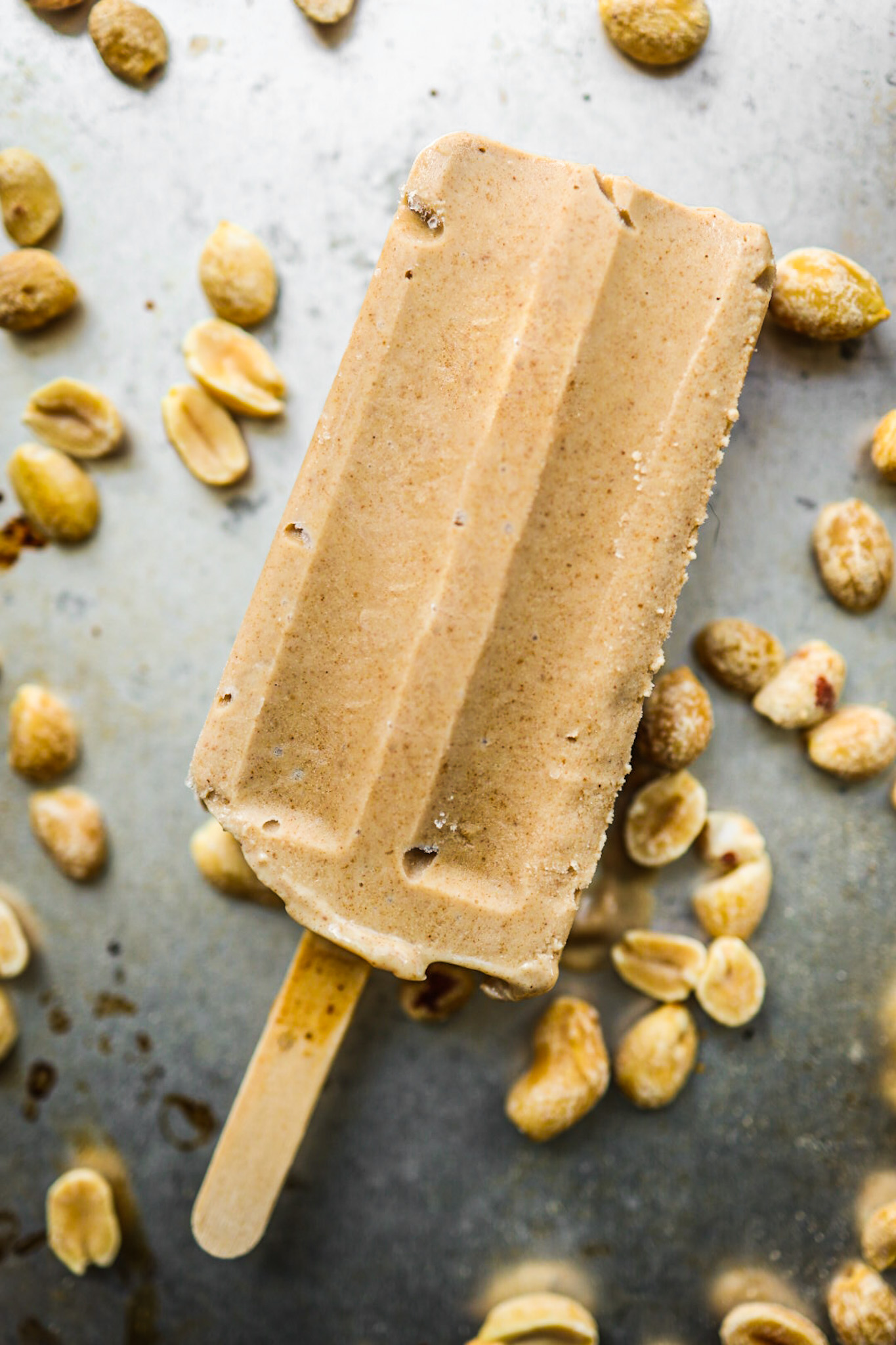 vegan peanut butter popsicle