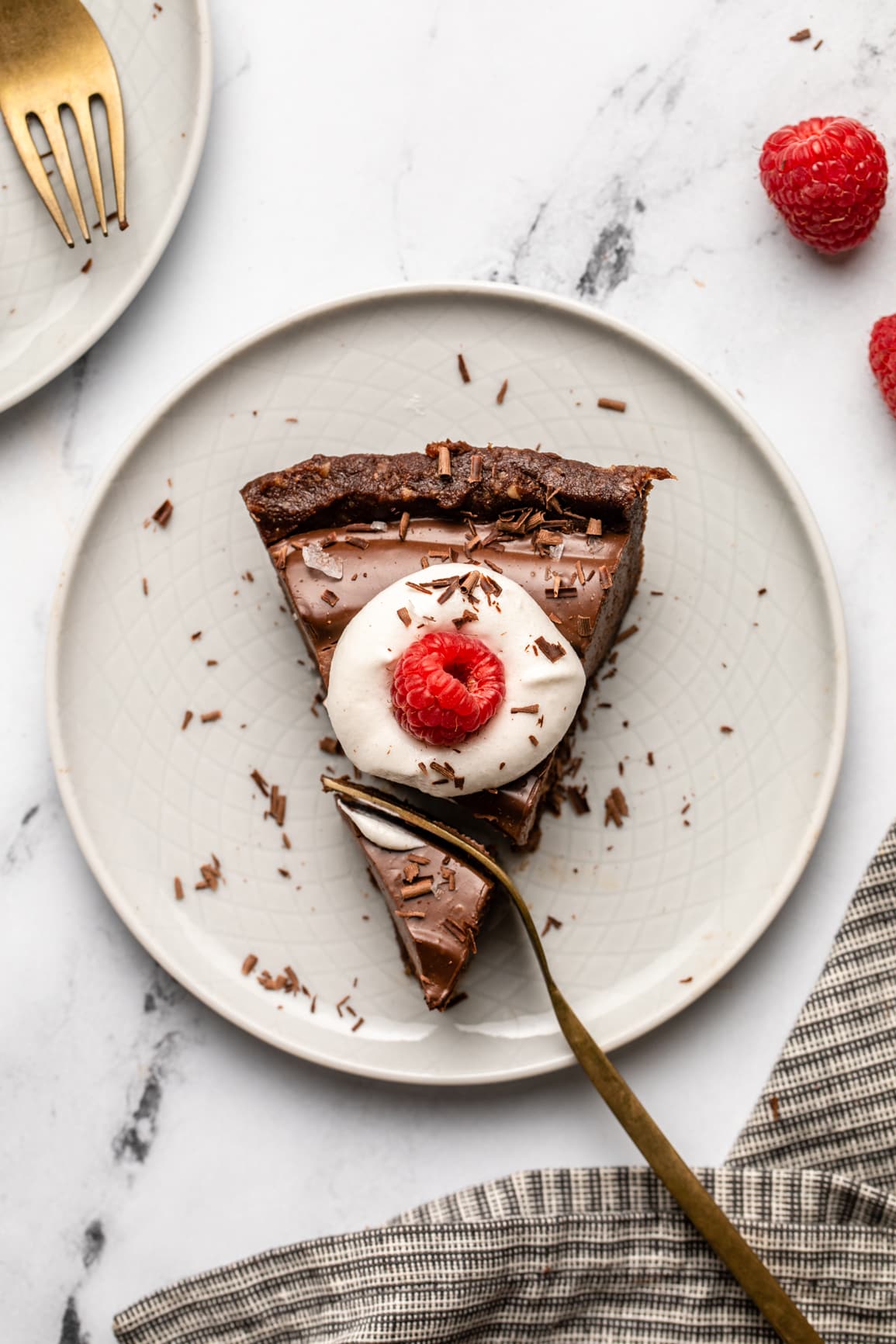 chocolate tart