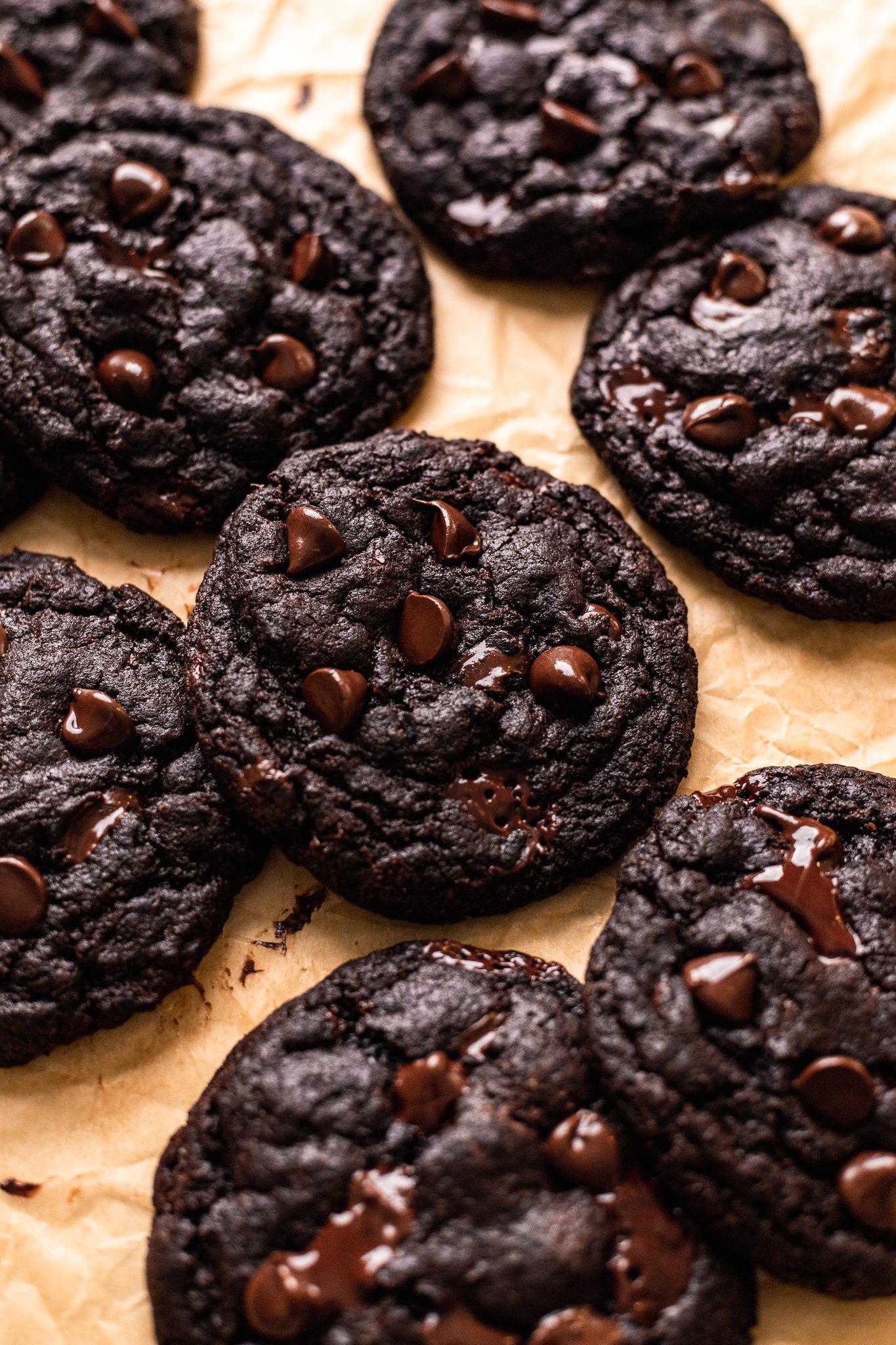 double chocolate cookies