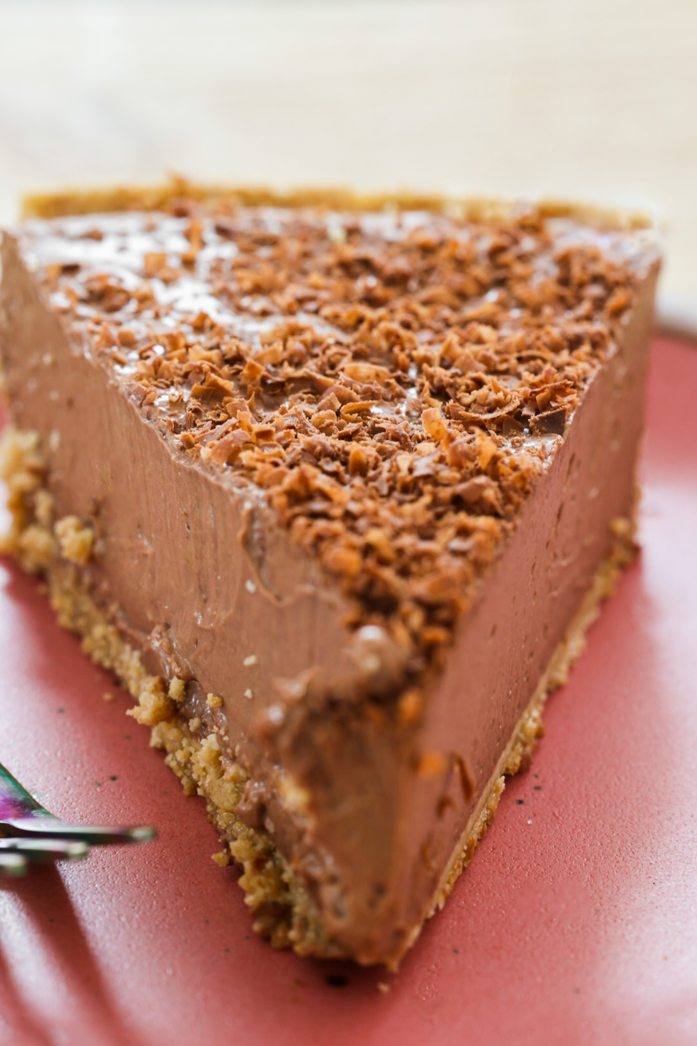 rich and creamy chocolate pie