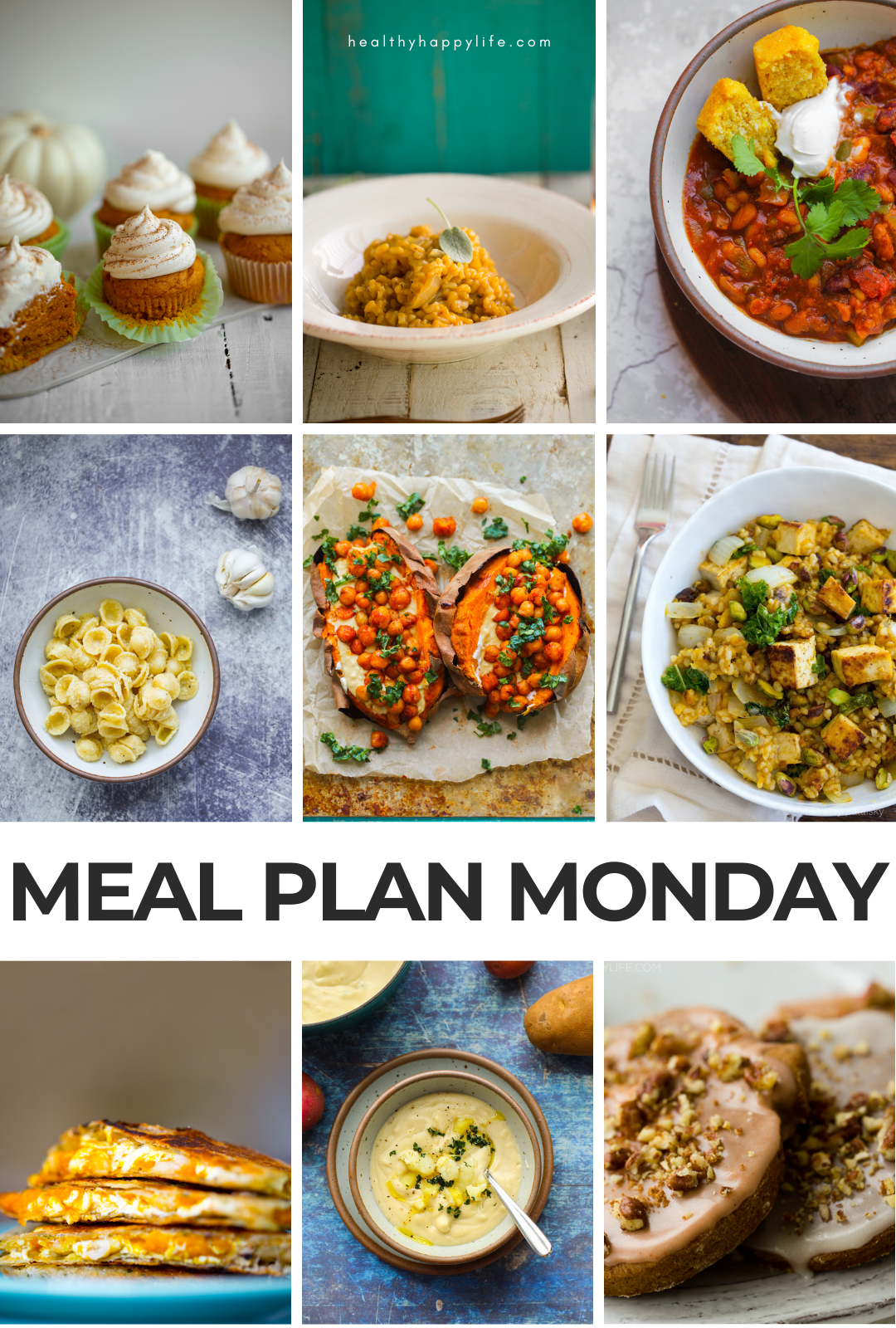 meal plan monday - vegan recipes